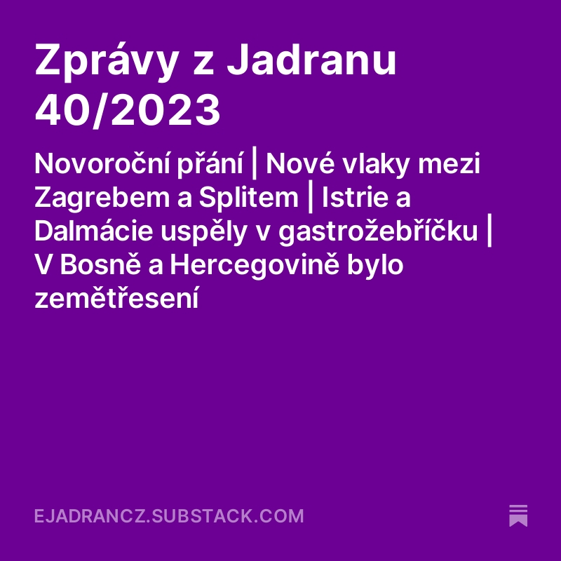 Zprávy z Jadranu 40/2023